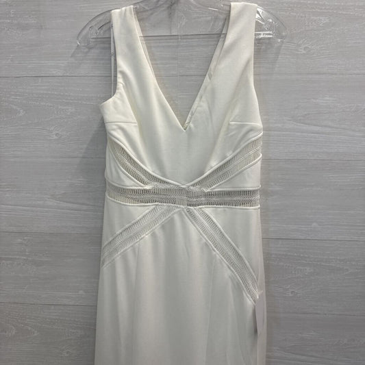 Lulu's Crepe Long Formal with Cutouts Large