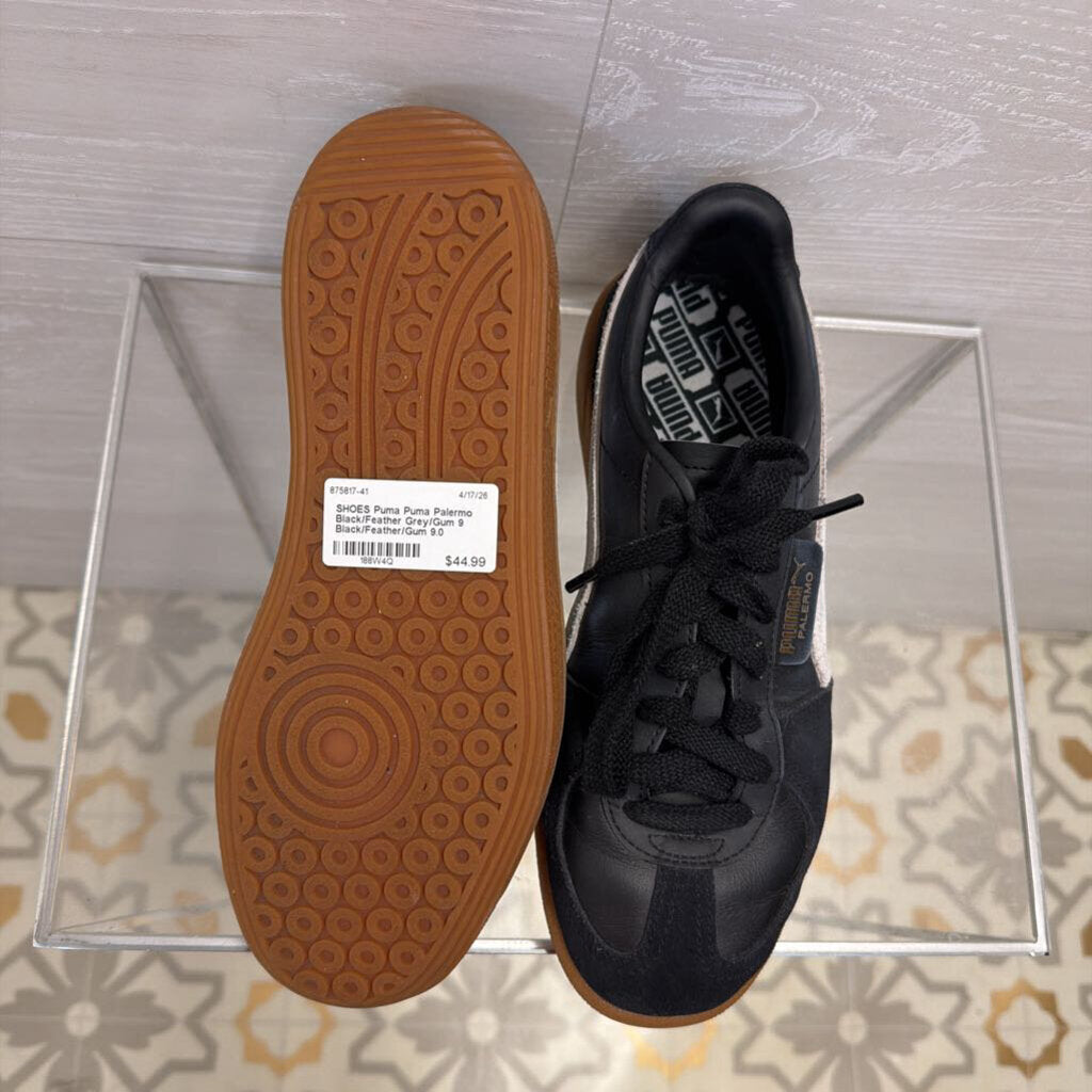 Puma Palermo Black/Feather Grey/Gum 9