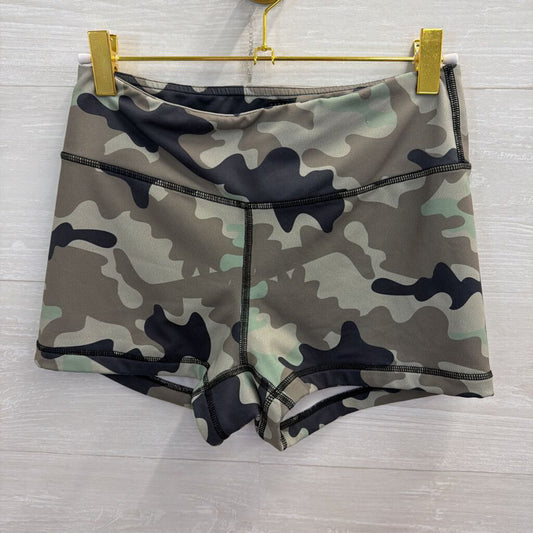 Barbell Camo Print Comp Shorts Medium