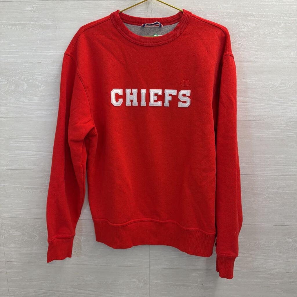 Chiefs Kansas City Red Crewneck Sweatshirt Medium