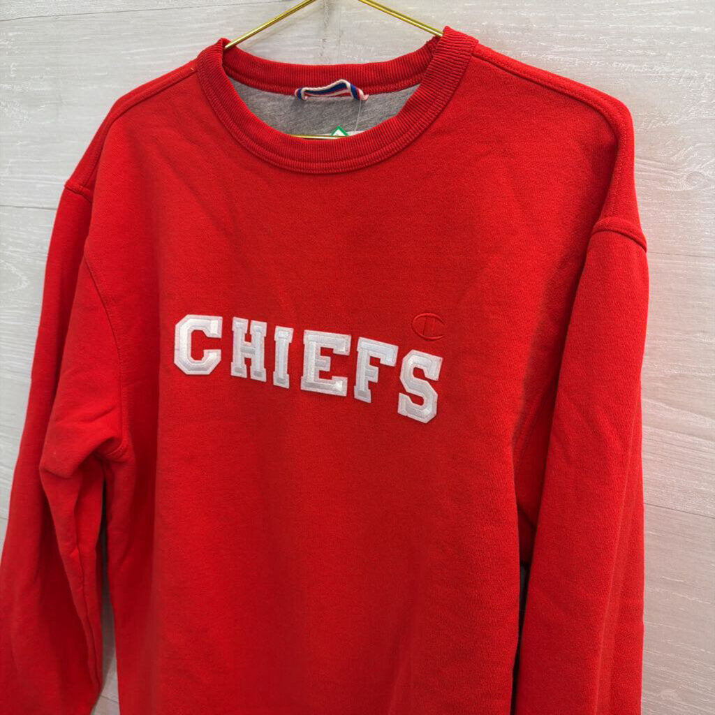Chiefs Kansas City Red Crewneck Sweatshirt Medium