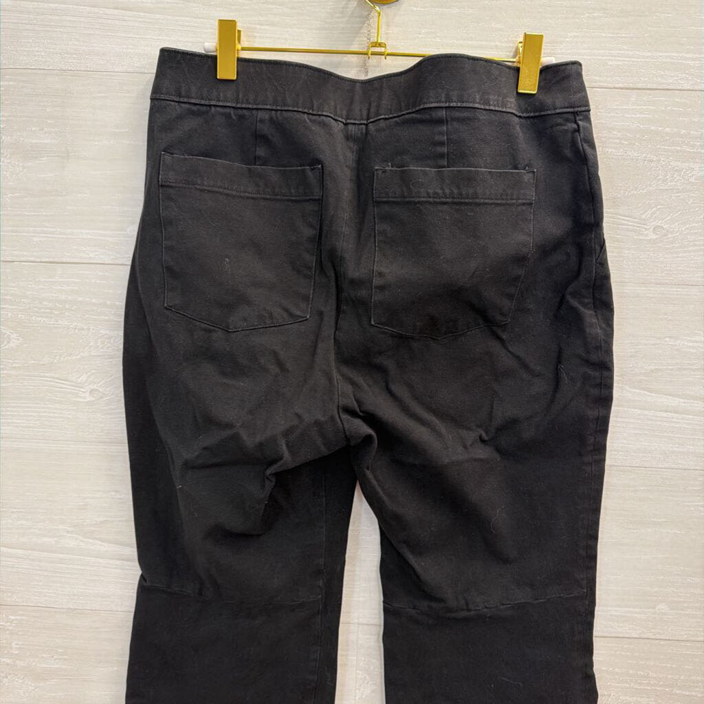Spanx Large Black Capris Large