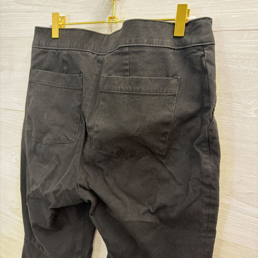 Spanx Large Black Capris Large