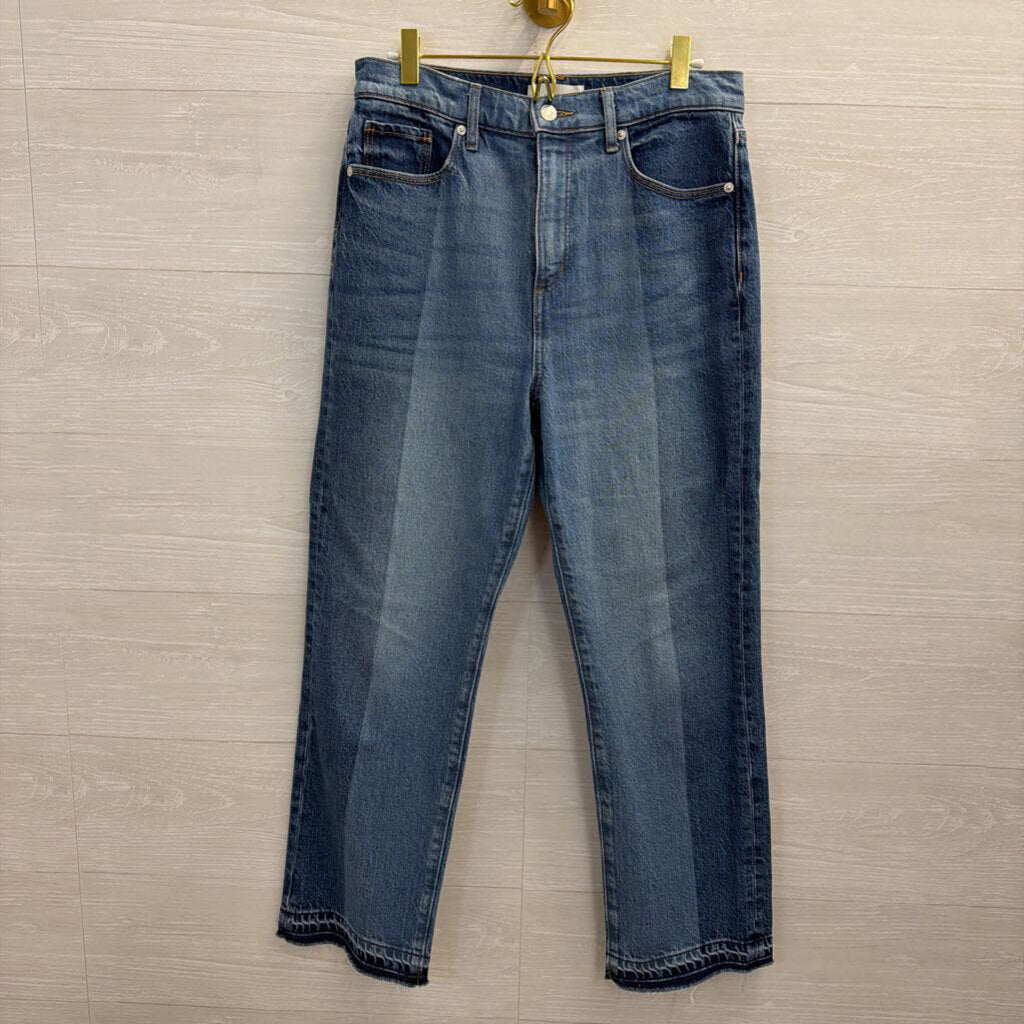 Loft Two Tone "The Straight" Jeans 29