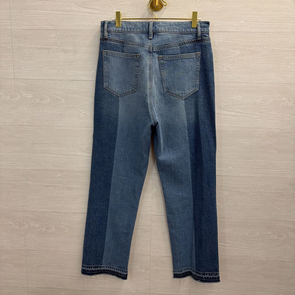 Loft Two Tone "The Straight" Jeans 29