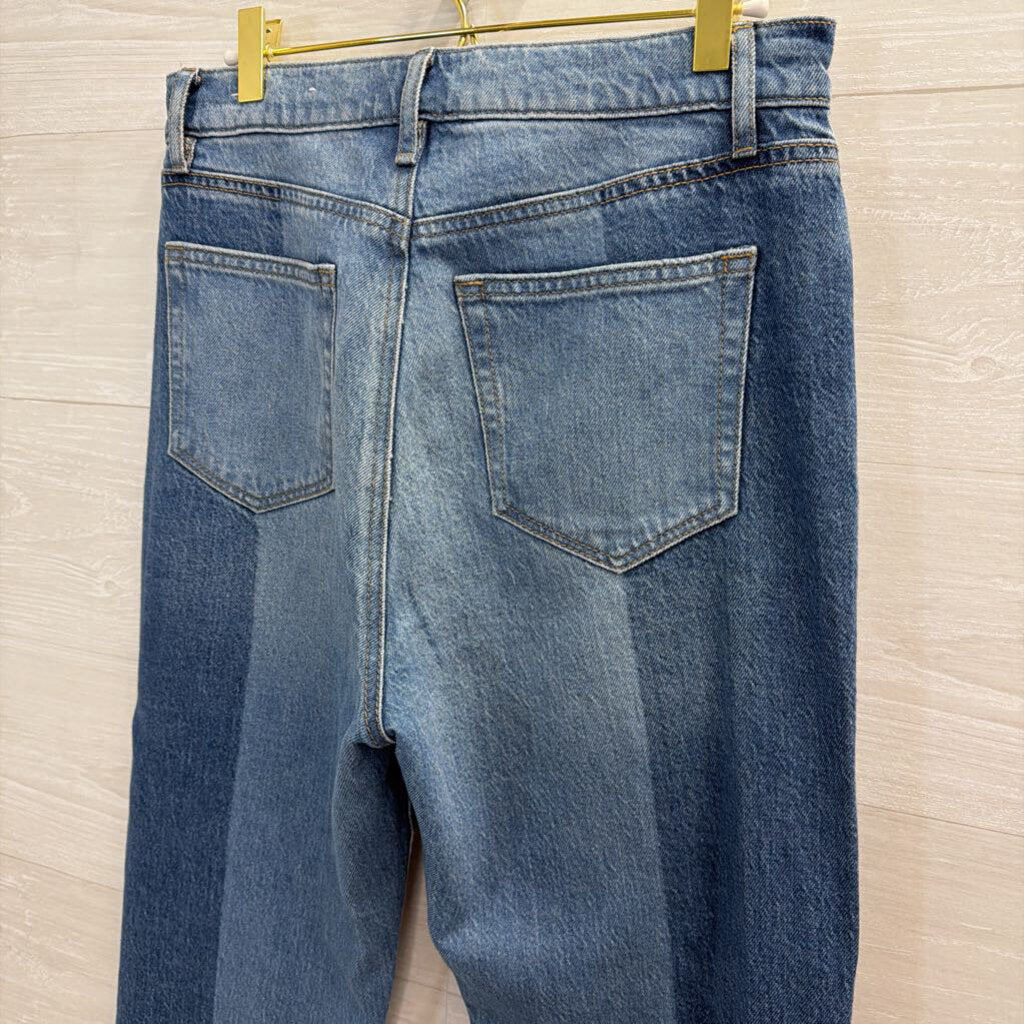 Loft Two Tone "The Straight" Jeans 29