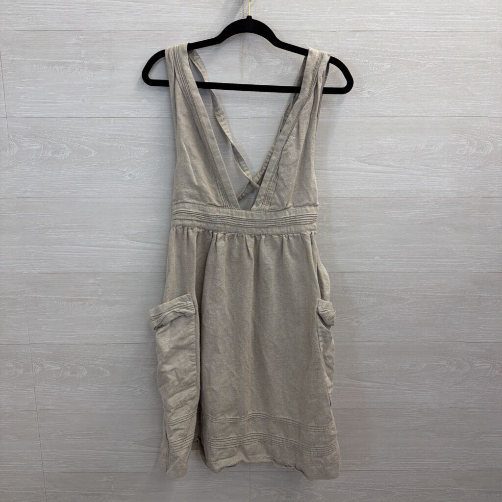 Anthropologie Grey Dress with Pockets 4