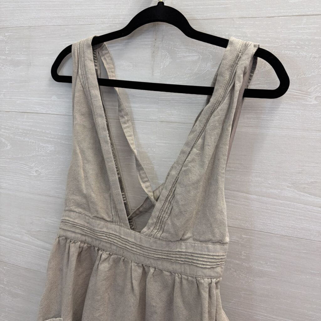 Anthropologie Grey Dress with Pockets 4