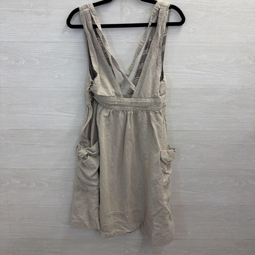 Anthropologie Grey Dress with Pockets 4