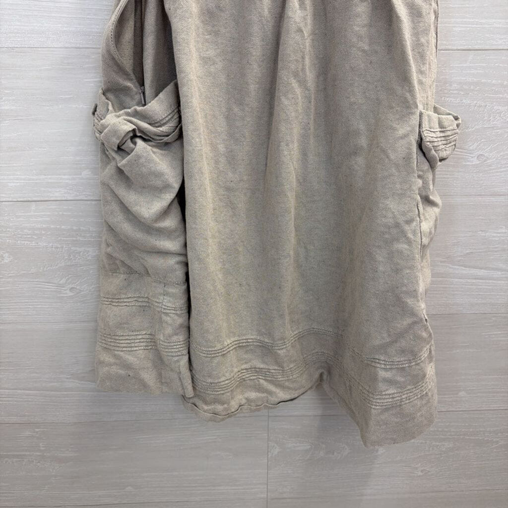 Anthropologie Grey Dress with Pockets 4