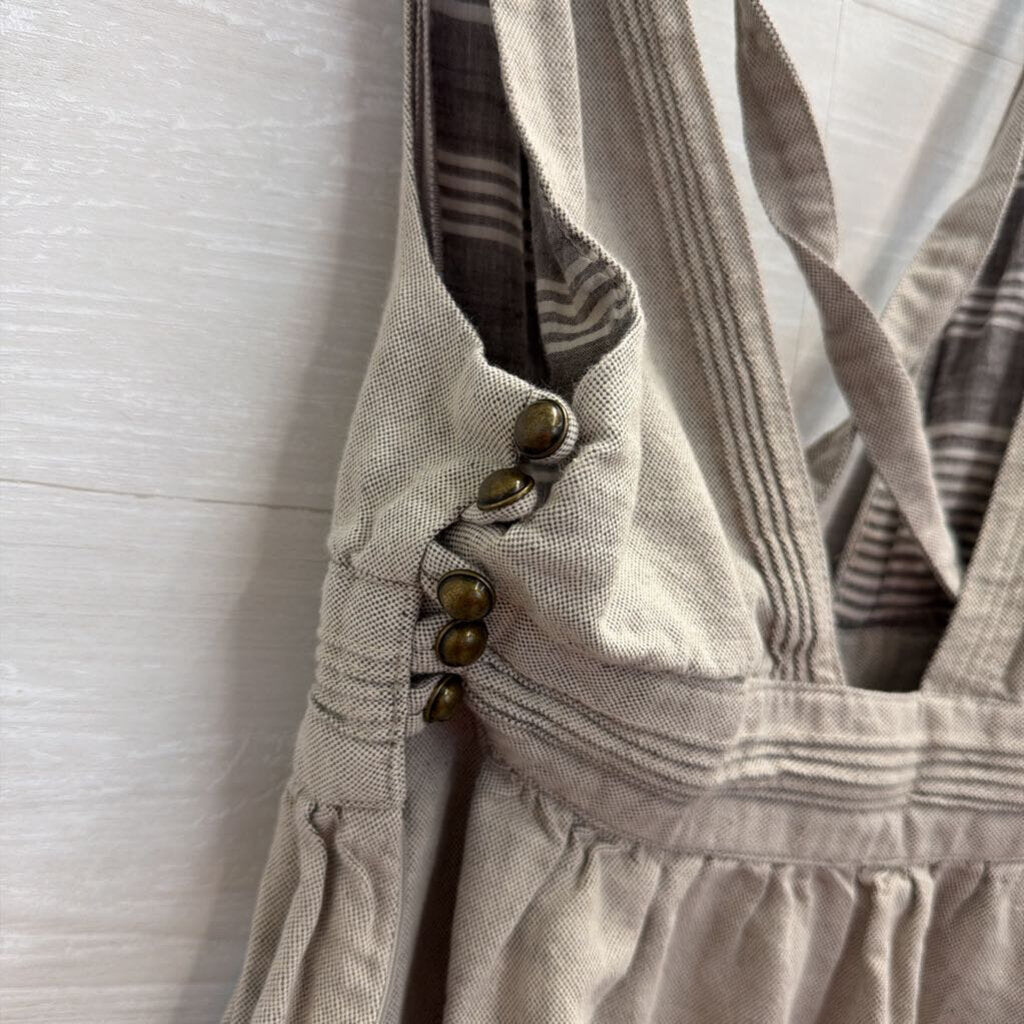 Anthropologie Grey Dress with Pockets 4
