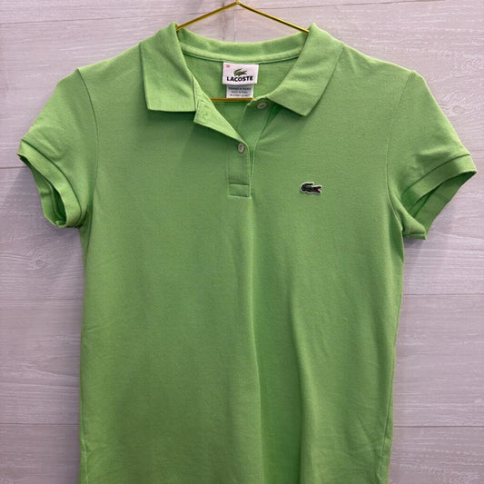 Lacoste Green Short Sleeve Polo Top 38