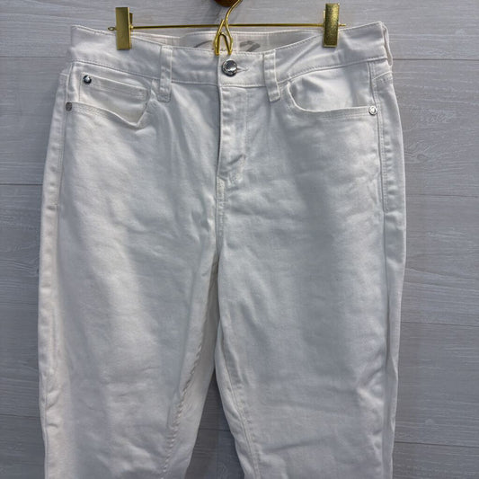 Seven White Denim Straight Leg Jeans 12