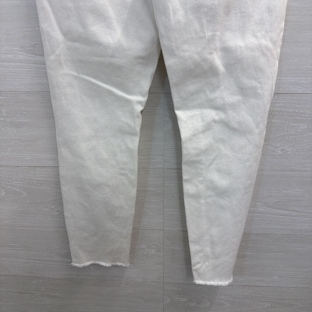 Seven White Denim Straight Leg Jeans 12
