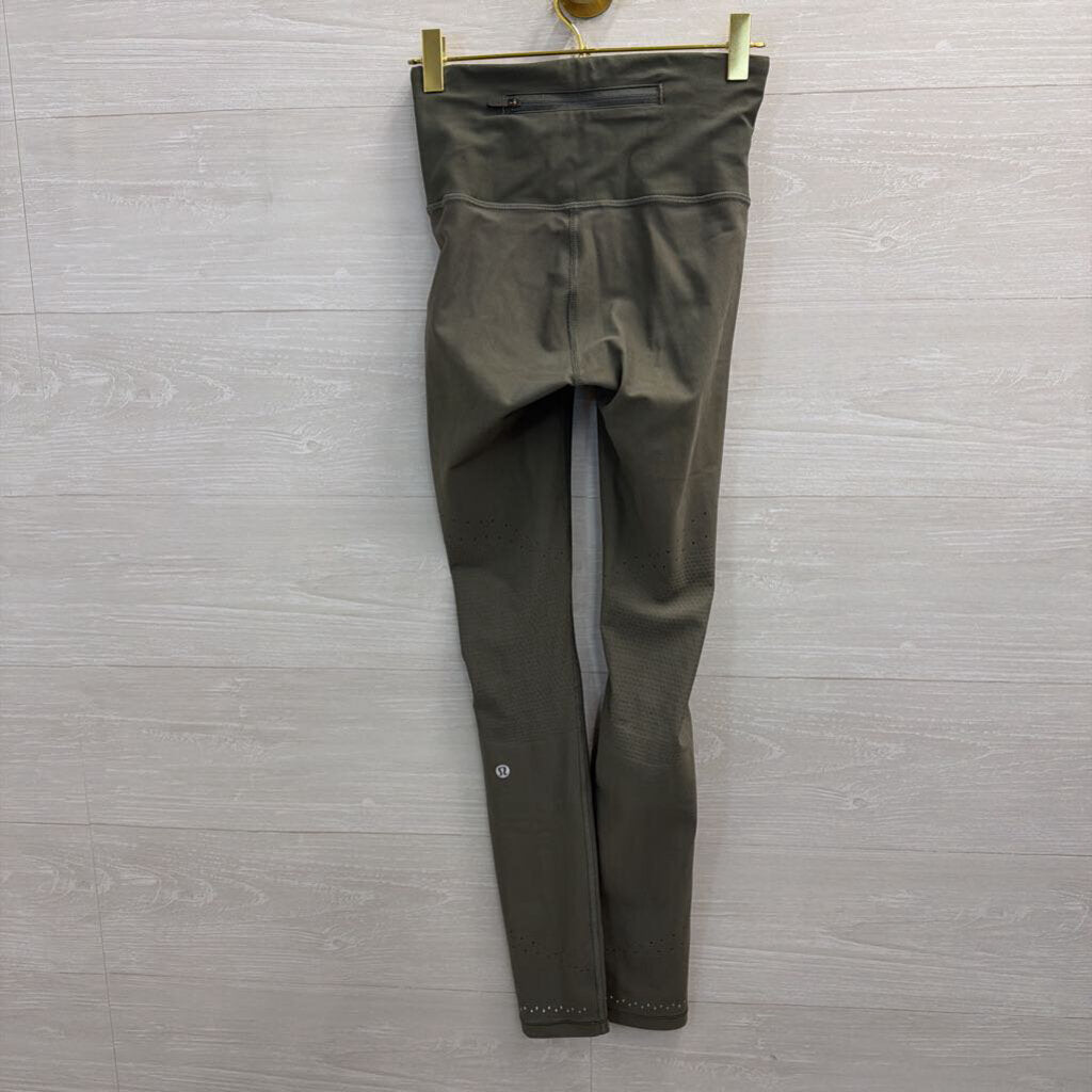 Lululemon Green Full Length Leggings 4