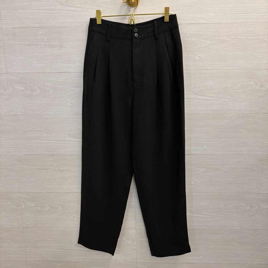 Madewell Black High Waisted Trouser Pants 0