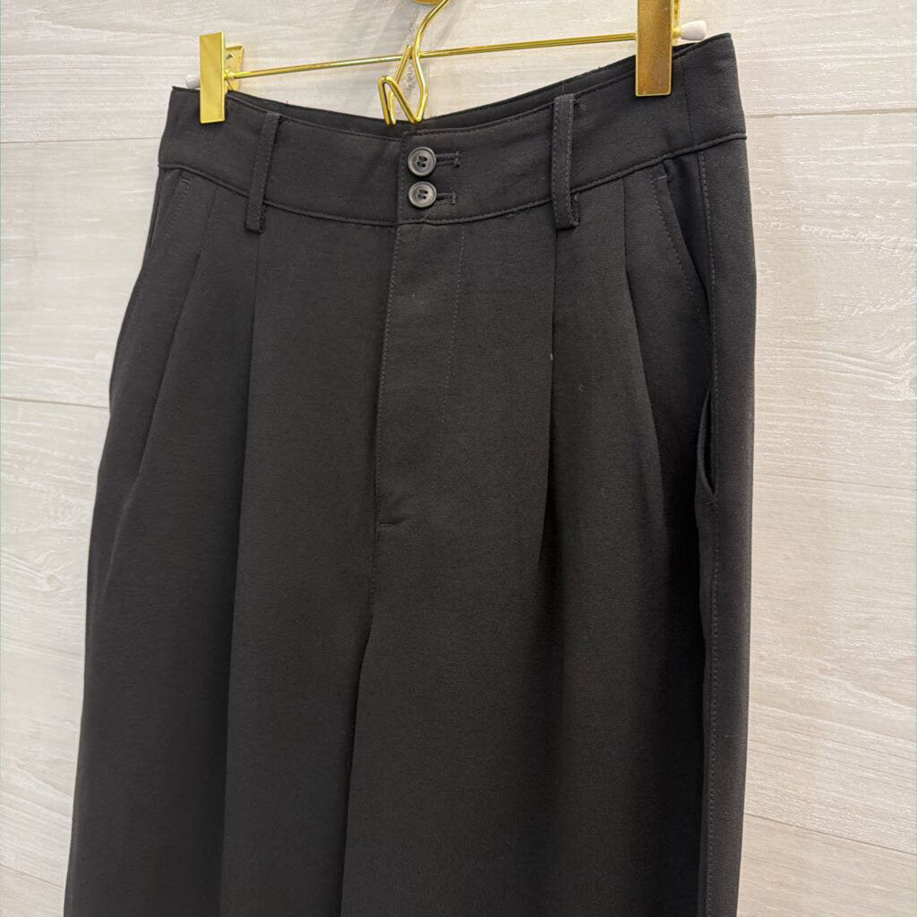 Madewell Black High Waisted Trouser Pants 0