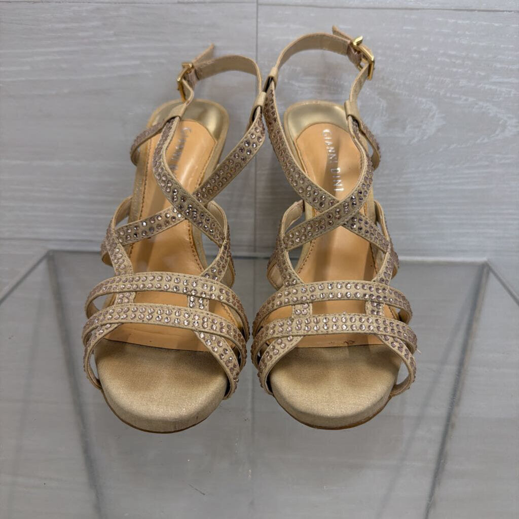 Gianni Bini Champagne Shaynah Heels 7