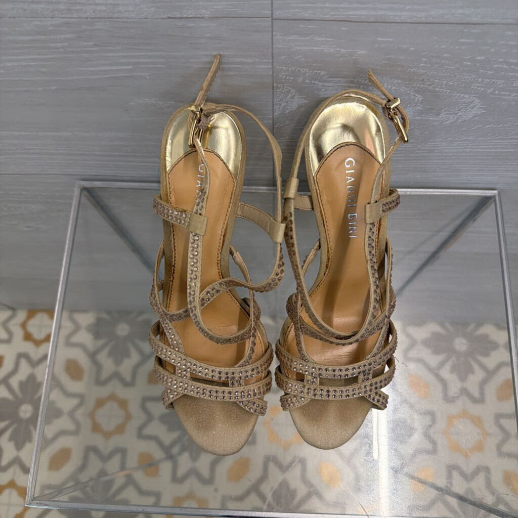 Gianni Bini Champagne Shaynah Heels 7