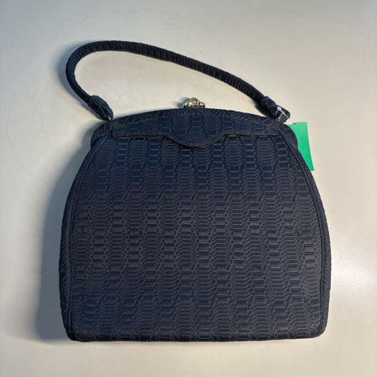 Vintage Lewis Black Textured Print Purse
