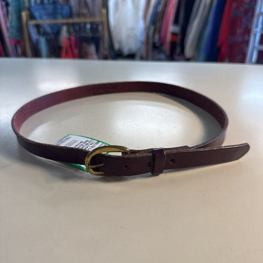 Leather Man Ltd Brown Leather Belt Extra Small