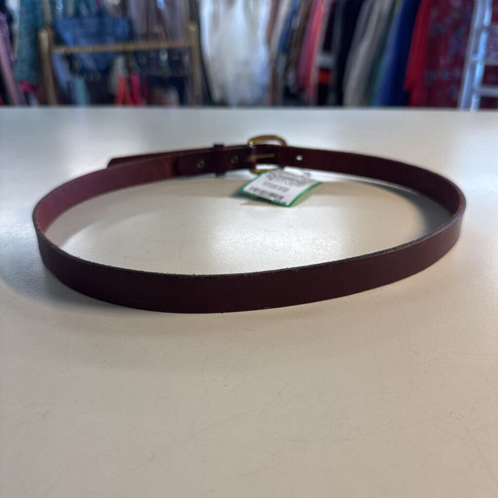 Leather Man Ltd Brown Leather Belt Extra Small
