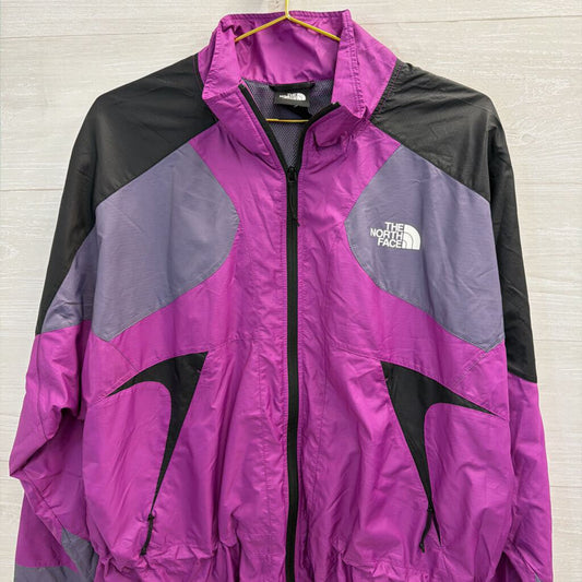 The North Face Purple/ Black Lightweight Zip Up Jacket Extra Large