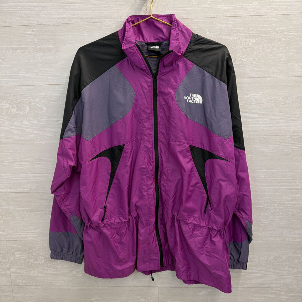 The North Face Purple/ Black Lightweight Zip Up Jacket Extra Large