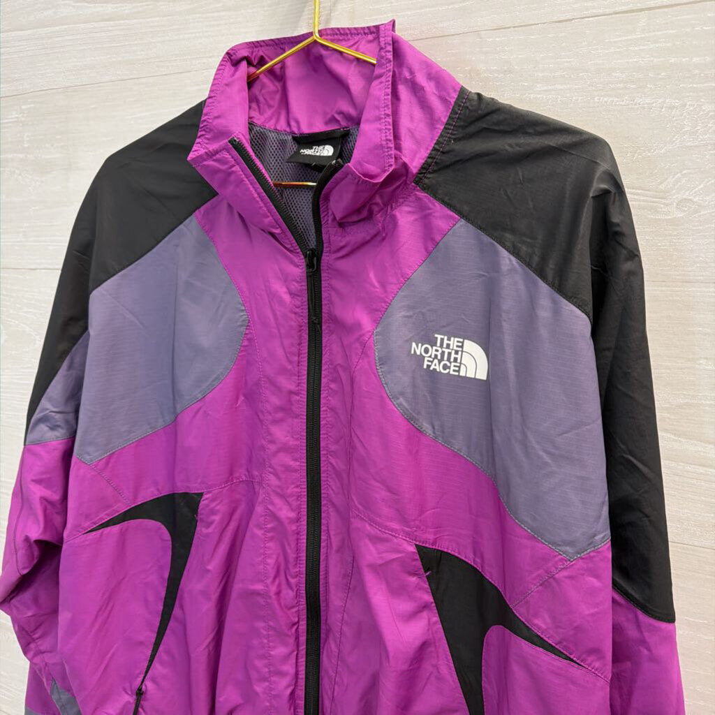 The North Face Purple/ Black Lightweight Zip Up Jacket Extra Large