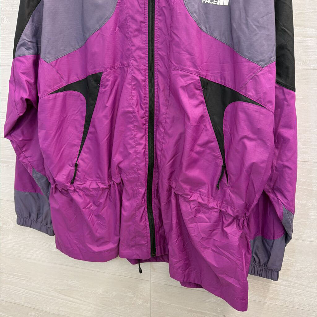 The North Face Purple/ Black Lightweight Zip Up Jacket Extra Large