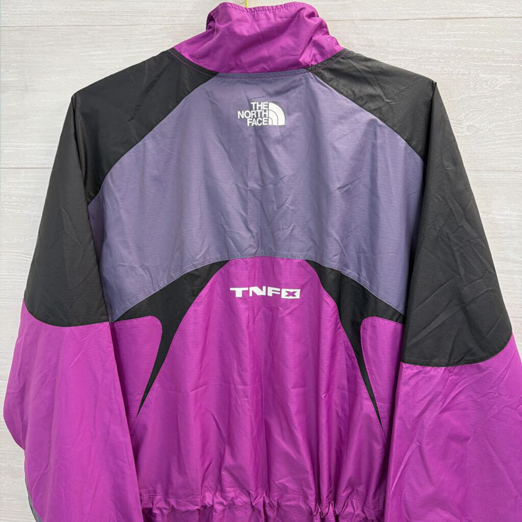 The North Face Purple/ Black Lightweight Zip Up Jacket Extra Large