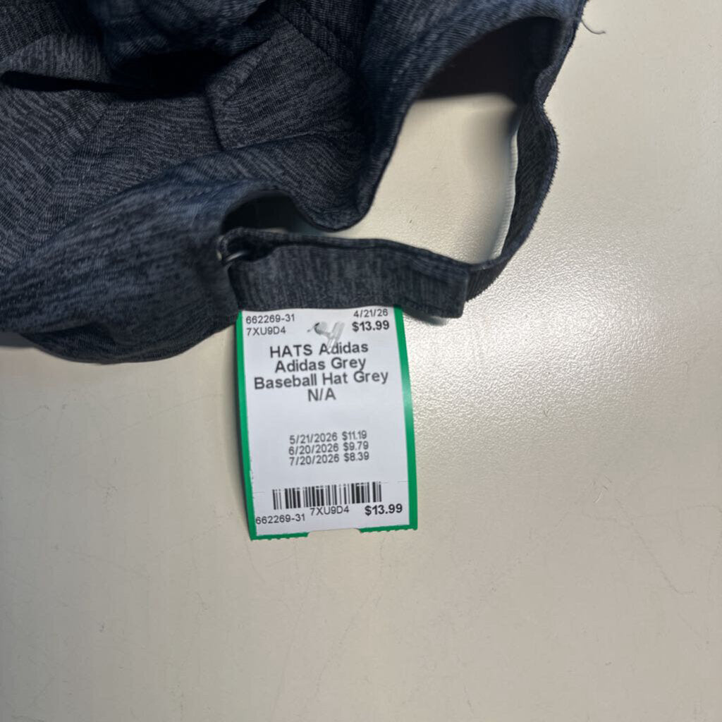 Adidas Grey Baseball Hat