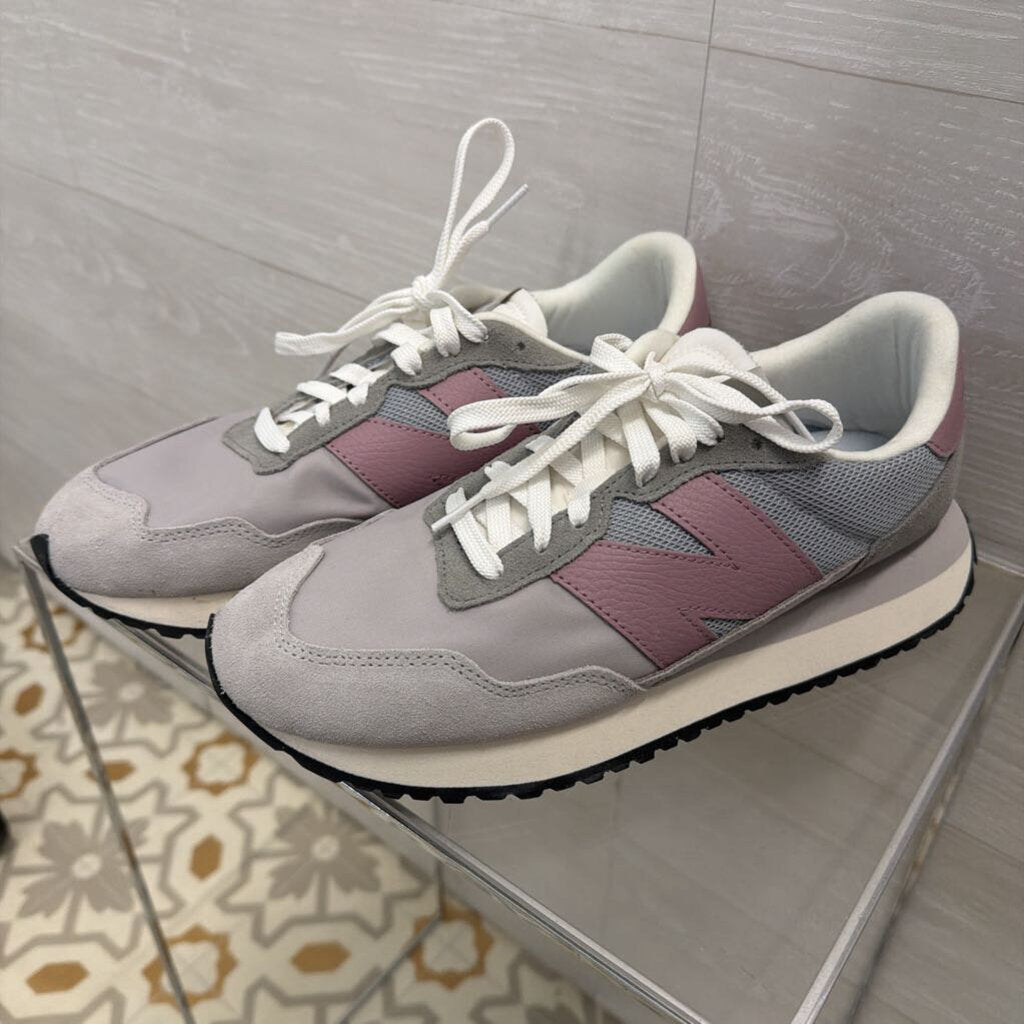 New Balance Grey/ Purple 237 Sneakers 11