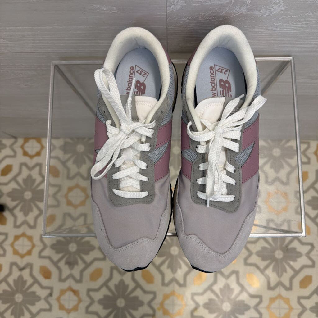 New Balance Grey/ Purple 237 Sneakers 11