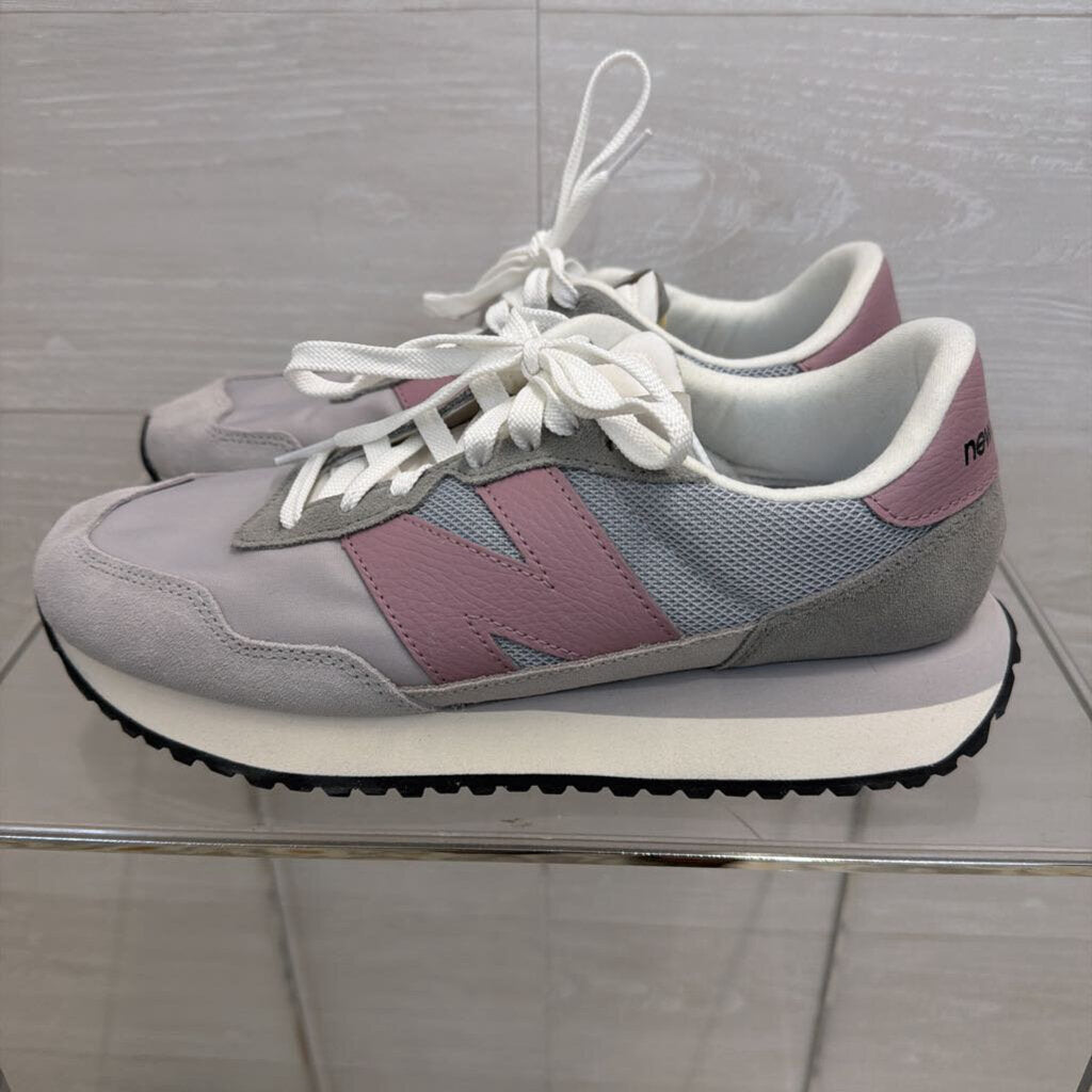 New Balance Grey/ Purple 237 Sneakers 11