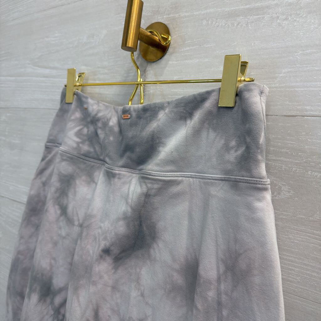 Pink Grey Print Skort Medium
