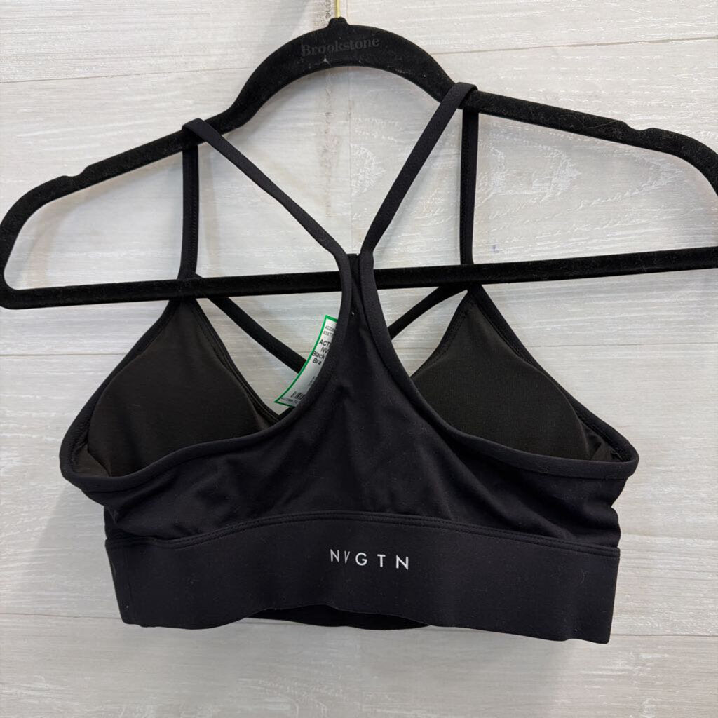 NVGTN Black Padded Sports Bra Small