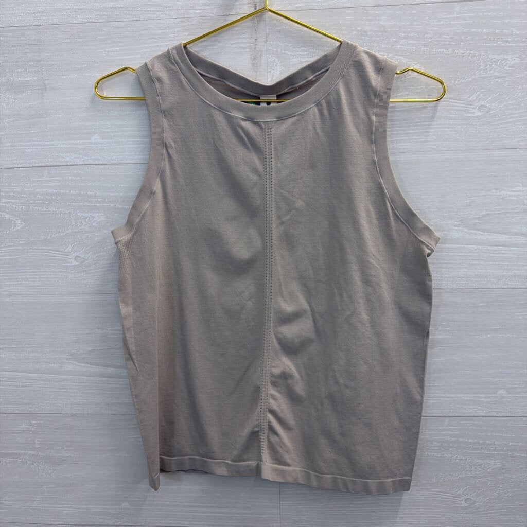 Yoga Licious Brown Athletic Tank Top Large