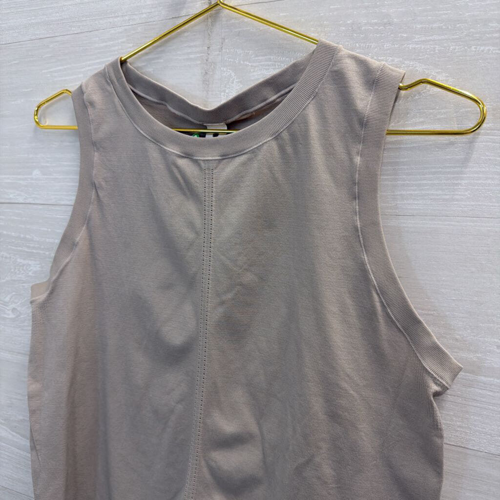 Yoga Licious Brown Athletic Tank Top Large