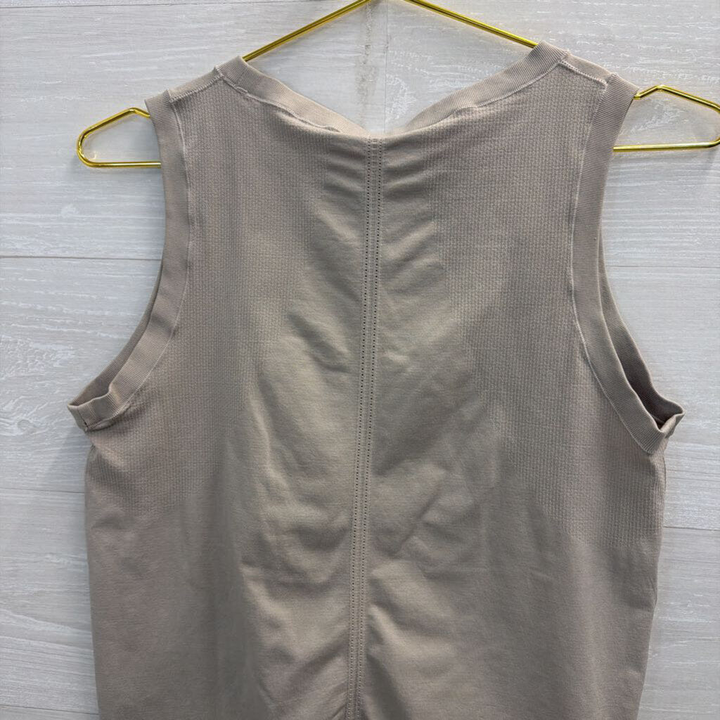 Yoga Licious Brown Athletic Tank Top Large