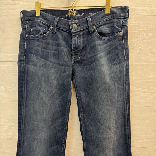 7 For All Mankind Dark Wash Bootcut Jeans 29