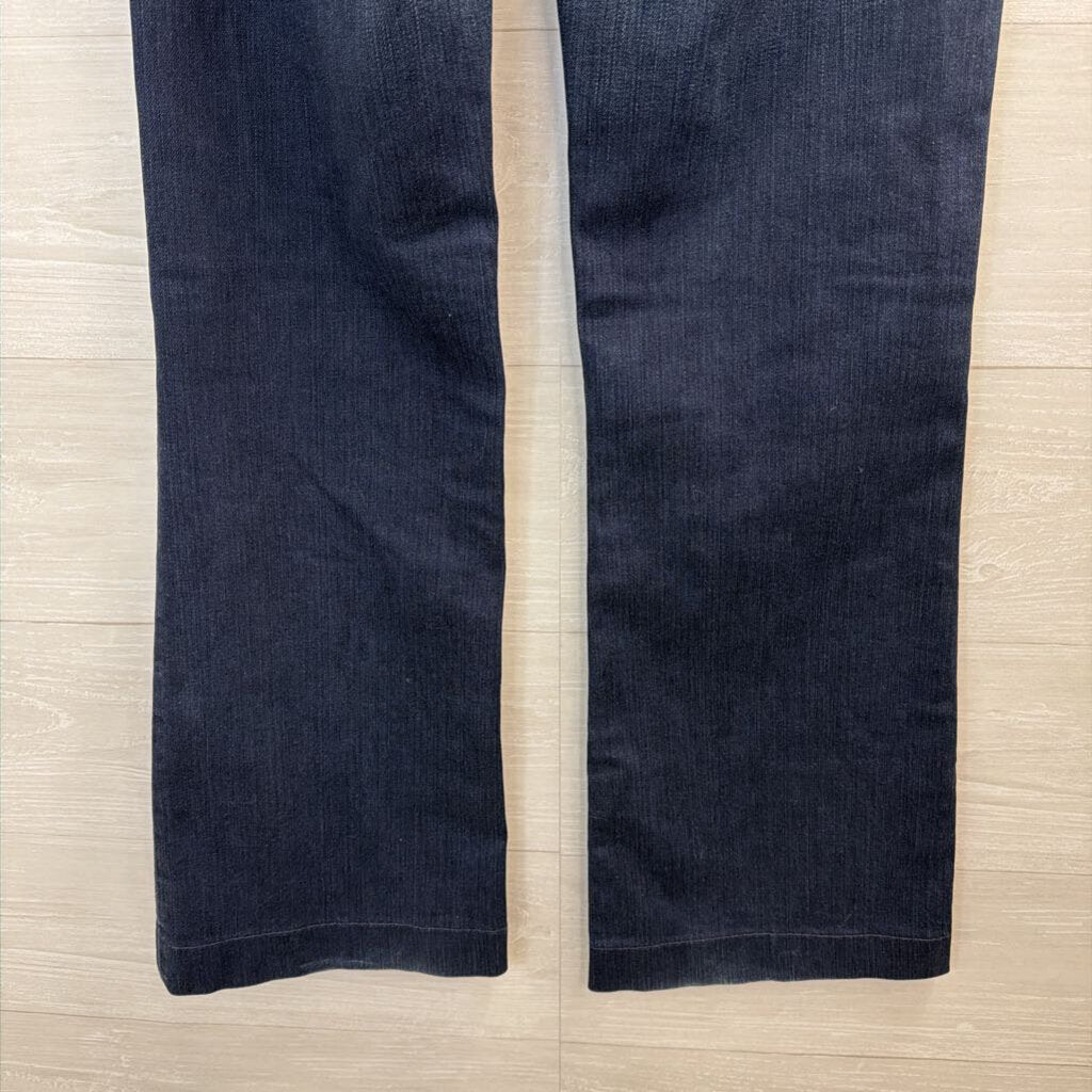 7 For All Mankind Dark Wash Bootcut Jeans 29