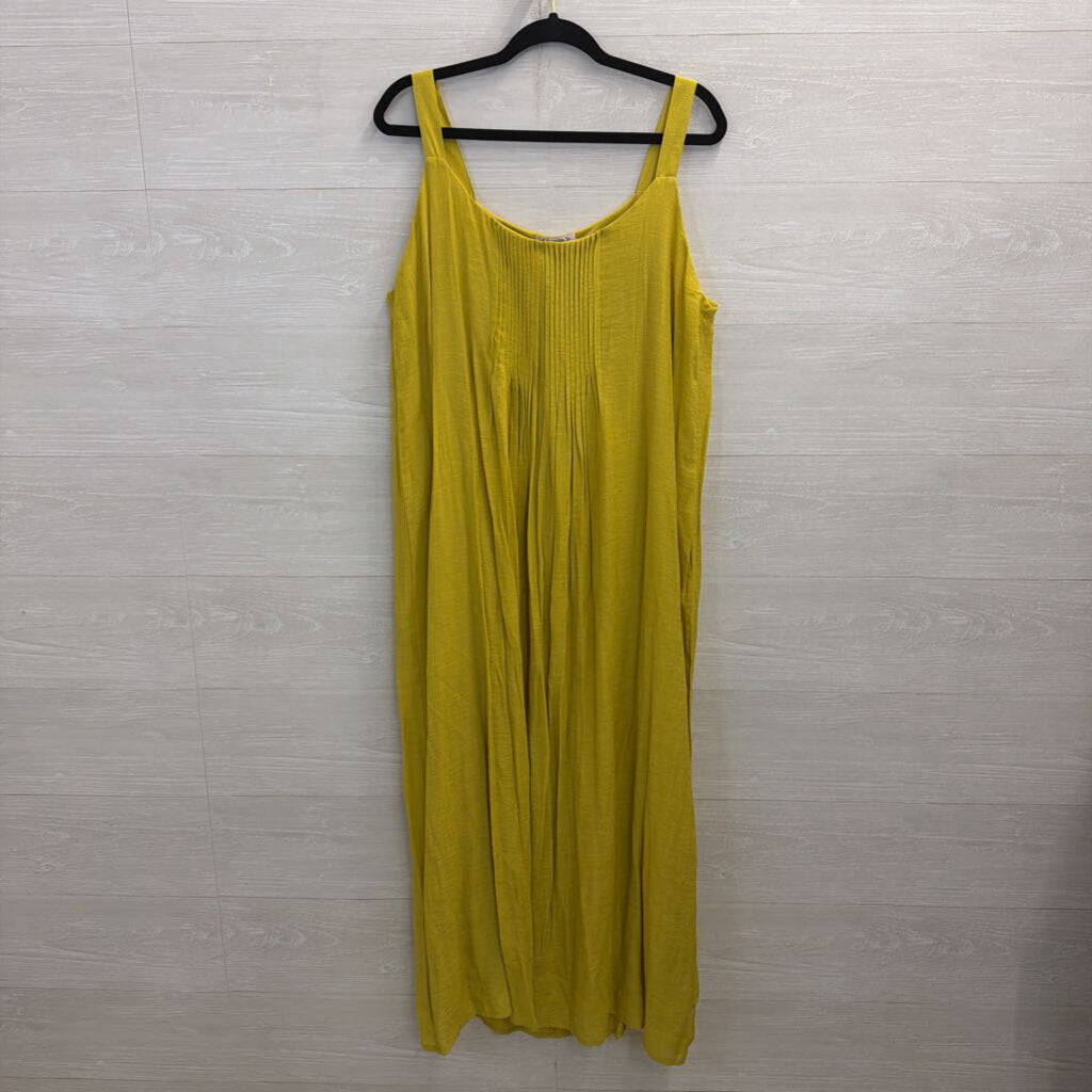 Nanette Lepore Yellow Sleeveless Maxi Dress 12