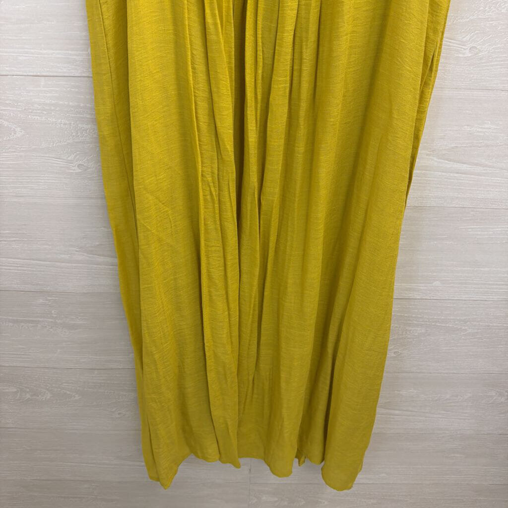 Nanette Lepore Yellow Sleeveless Maxi Dress 12