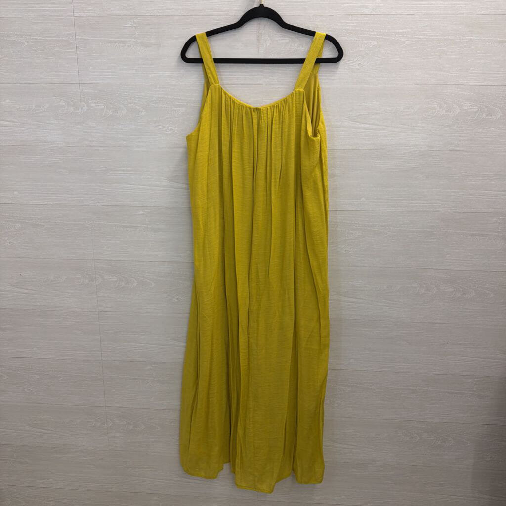 Nanette Lepore Yellow Sleeveless Maxi Dress 12