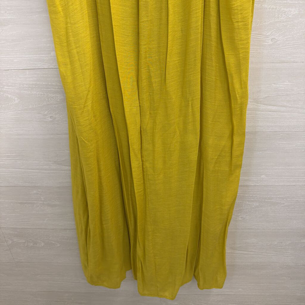 Nanette Lepore Yellow Sleeveless Maxi Dress 12