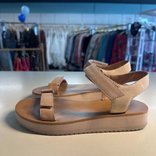Madewell Brown Maggie Sandals 7.5