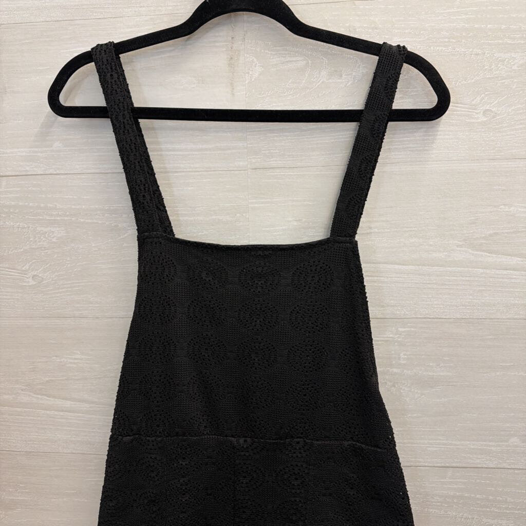 Entro Black Lace Romper Small