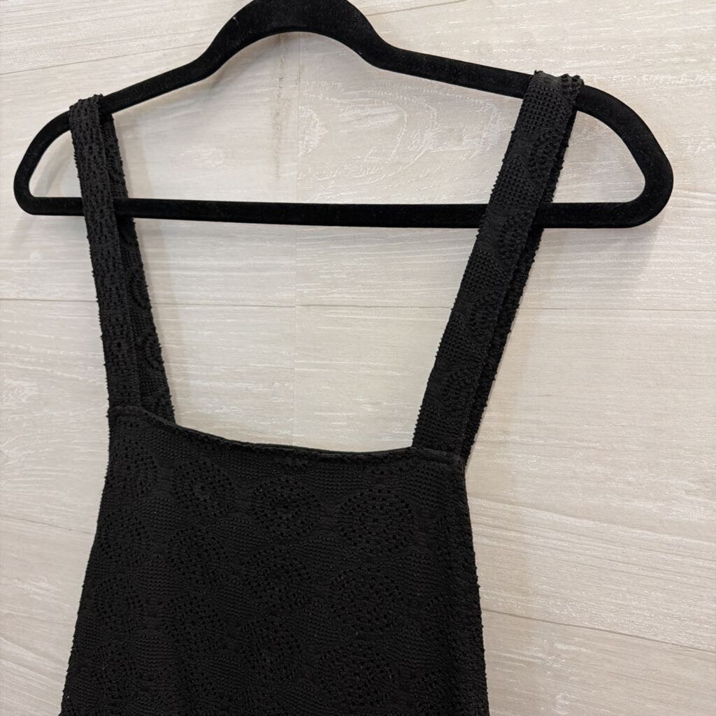 Entro Black Lace Romper Small