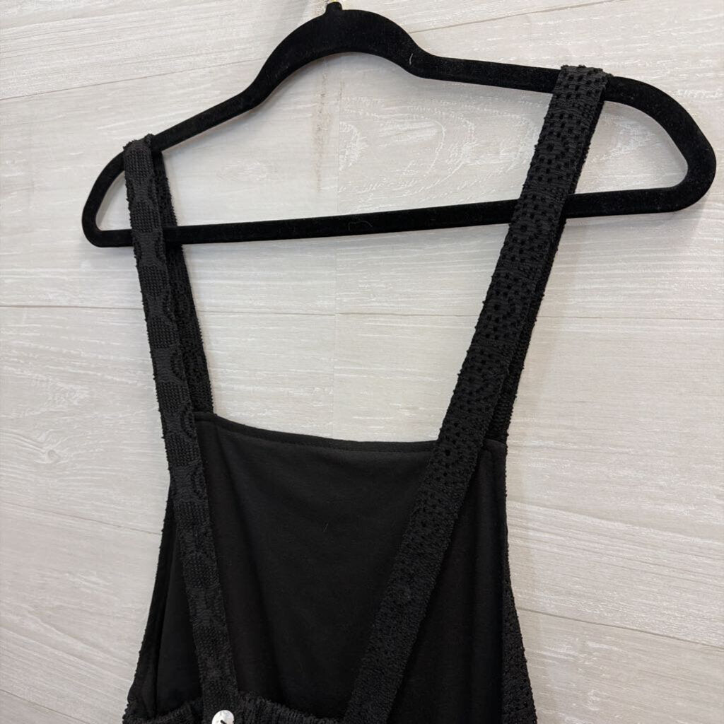 Entro Black Lace Romper Small
